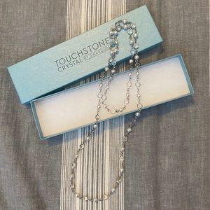 Chanelle Crystal Pearl Necklace